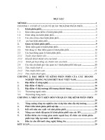 Một số ý kiến về quản trị kênh phân phối đối với doanh nghiệp hoạt động trong ngành dệt may Việt Nam