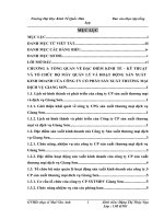 báo cáo thực tập tổng hợp khoa kế toán kiểm toán tại . công ty CP sản xuất thương mại và dịch vụ Giang Sơn