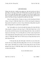 báo cáo thực tập tổng hợp khoa kế toán kiểm toán tại CÔNG TY  TRÁCH NHIỆM HỮU HẠN – MỘT   THÀNH VIÊN ƯU THẾ D