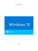 Bắt đầu với Windows 10