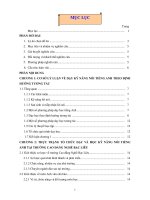 Ứng dụng phương pháp dạy kỹ năng nói tiếng Anh theo hướng tương tác cho sinh viên tại trường Cao Đẳng Nghề Bạc Liêu