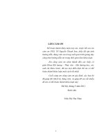 Đánh giá tác động của biến đổi khí hậu đến biến động dòng chảy lũ lưu vực sông Nhuệ - Đáy trên địa bàn thành phố Hà Nội