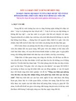 Bộ tuyển chọn 20 sáng kiến kinh nghiệm chất lượng cao công tác CHỦ NHIỆM