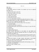 báo cáo thực tập tổng hợp khoa kinh tế luật tại CÔNG TY CỔ PHẦN VẬN TẢI VÀ THƯƠNG MẠI PHÚC LAI