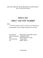 ÌM HIỂU CÔNG TÁC QUẢN LÝ VĂN BẢN ĐI, VĂN BẢN ĐẾN CỦA VĂN PHÒNG BỘ  BỘ LAO ĐỘNG THƯƠNG BINH VÀ XÃ HỘI