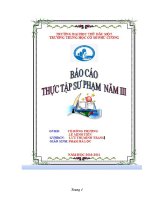 Báo cáo thực tập sư phạm Tin học tại trường THCS_ Năm thứ 3.