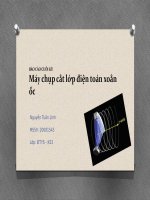 Máy chụp cắt lớp điện toán xoắn ốc