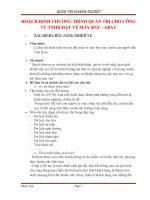 Hoạch định chiến lược cty TNHH abay word