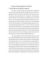 Phân tích và dự báo thống kê doanh thu bán hàng tại công ty TNHH công nghiệp chính xác Việt Nam 1