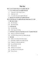 Cơ sở lý thuyết chung về máy xét nghiệm điện giải