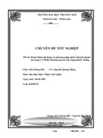 Hoàn thiện nội dung và phương pháp phân tích lợi nhuận tại công ty TNHH Thương mại & Xây dựng Quốc Thắng