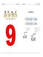 Bài tập đại số lớp 9