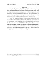 Hiệu quả hoạt động cho vay tại Ngân hàng thương mại cổ phần Ngoại thương Việt Nam chi nhánh Thái Bình