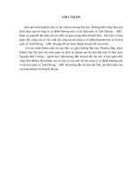 Giải pháp nâng cao chất lượng Tour du lịch Hà Nội – Nha Trang của Công ty cổ phần thương mại và du lịch quốc tế Ánh Dương – ABC