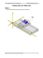 Hướng dẫn Thực Hành CNC