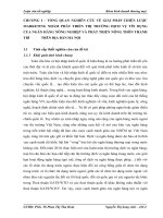 Giải pháp chiến lược Marketing nhằm phát triển thị trường dịch vụ tín dụng của Ngân hàng No& PTNT Thanh Trì trên địa bàn Hà Nội