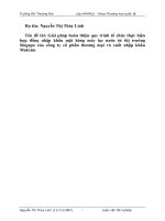 Giải pháp hoàn thiện quy trình tổ chức thực hiện hợp đồng nhập khẩu mặt hàng máy lọc nước từ thị trường Singapo của công ty cổ phần thương mại và xuất nhập khẩu Makxim