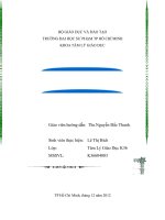 TIỂU LUẬN TỔ CHỨC HOẠT ĐỘNG GIÁO DỤC chuyên đề Tiến Bước Lên Đoàn