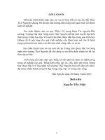 ĐỒ ÁN ĐỀ TÀI ĐÁNH GIÁ TÁC ĐỘNG MÔI TRƯỜNG DỰ ÁN BÃI RÁC THẢI HUYỆN PHÚ LƯƠNG TỈNH THÁI NGUYÊN