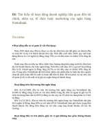 Tìm hiểu về hoạt động doanh nghiệp liên quan đến tài chính, nhân sự, tổ chức hoặc marketing của ngân hàng VietinBank