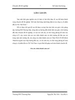 Kế toán bán hàng mặt hàng điện tử tại công ty cổ phần đầu tư CK Việt Nam