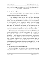 Phân tích hiệu quả sử dụng vốn tại công ty TNHH Thương mại Đại Phát