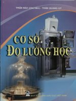 Giáo trình Cơ sở đo lường học