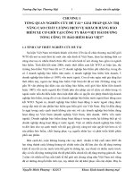 Giải pháp quản trị nâng cao chất lượng dịch vụ khách hàng bảo hiểm xe cơ giới tại công ty Bảo Việt Hải Dương - Tổng công ty Bảo hiểm Bảo Việt