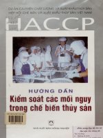 HACCP - Hướng dẫn kiểm soát các mối nguy trong chế biến thủy sản