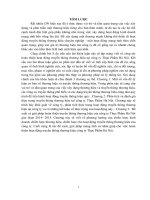 Hoàn thiện hoạt động truyền thông thương hiệu công ty Thực Phẩm Hà Nội