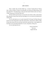 Giải pháp nâng cao hiệu quả kinh doanh lữ hành nội địa của Công ty TNHH Thương mại và Du lịch Thiên Anh