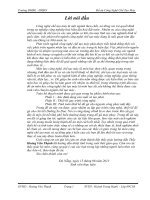 Đồ án CTM, Quy trình chế Tạo Cử So Dao