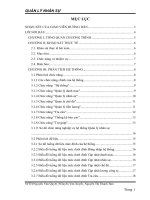 Đồ án xây dựng phần mềm Quản lý nhân sự