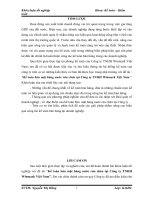 Kế toán bán mặt hàng nước rửa chén tại Công ty TNHH Winmark Việt Nam