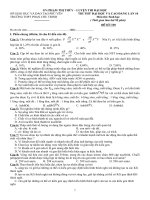 Tài liệu ôn luyện thi đại học môn Sinh (Biên soạn 2015)