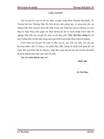 Hoàn thiện quy trình thực hiện hợp đồng gia công xuất khẩu hàng dệt may vào thị trường Mỹ tại công ty cổ phần may Bắc Giang