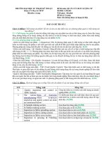 Đề thi môn Quản lý chất lượng trang phục có đáp án