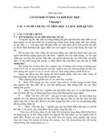 Bài giảng Khí tượng nông nghiệp