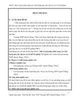 Một số giải pháp nhằm nâng cao chất lượng giáo dục đại trà và tỉ lệ đỗ tốt nghiệp