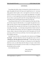 Đồ án chế tạo chi tiết Càng