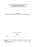 BT2  một công trình xây dựng tại TXB