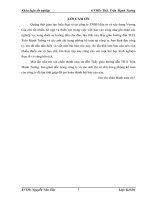 Thực trạng kế toán nguyên vật liệu xây dựng tại công ty TNHH Đầu tư và Xây Dựng Vương Gia