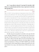 So sánh nhà đầu tư trong và ngoài nước sau khi Việt Nam gia nhập WTO