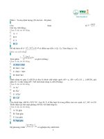 Mẫu đề thi tuyển sinh đại học theo hướng tiếp cận năng lực của Đại học Quốc gia Hà Nội trong kỳ thi tuyển sinh đại học 2015