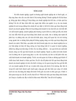 Phân tích hiệu quả hoạt động kinh doanh tại Công ty cổ phần xây lắp và thiết bị điện nước Miền Bắc