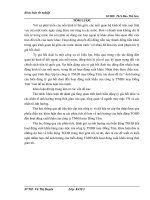 Ảnh hưởng của biến động tỷ giá hối đoái đến hoạt động xuất khẩu của công ty TNHH may Đồng Tâm