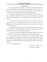 đề xuất về kế toán chi phí sản xuất và tính giá thành sản phẩm gạch R60 của Công ty CP VIGLACERA TỪ LIÊM.