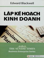 Lập kế hoạch kinh doanh