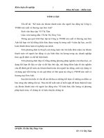 kế toán các khoản phải thanh toán với người lao động tại công ty TNHH sản xuất và thương mại Sơn Anh.