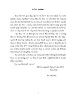 giải pháp và kiến nghị hoàn thiện công tác QTRR trong bảo hiểm xe cơ giới tại công ty Bảo hiểm PVI Đông Đô